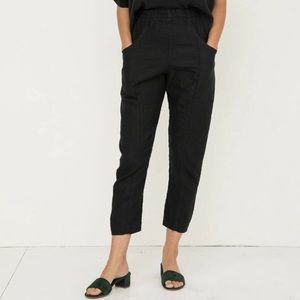 ISO Elizabeth Suzann Midweight Linen Clyde Pants